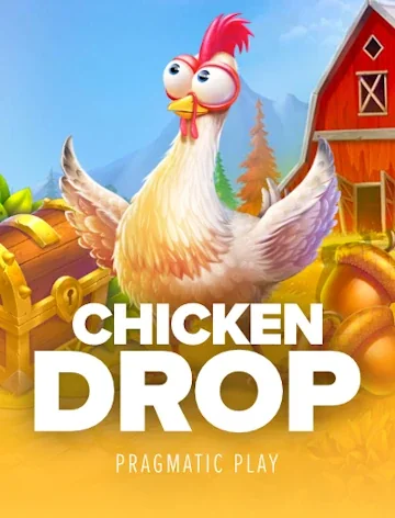 Chicken Drop from Pragmatic Play, featured in the Golden Pharaoh Casino lobby
