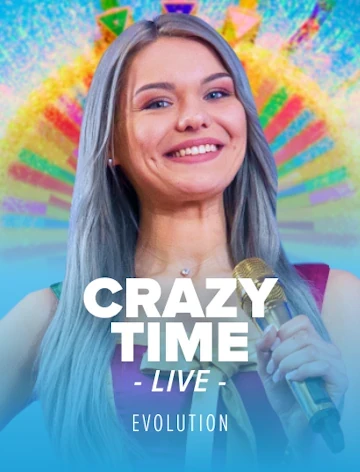 Crazy Time cover from Evolution