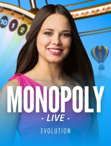 Monopoly Live from Evolution, featured in the Golden Pharaoh Casino lobby