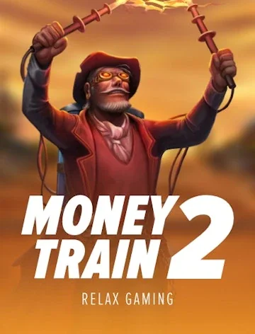 Money Train 2 from Relax Gaming, featured in the Golden Pharaoh Casino lobby