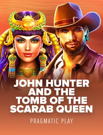 Tomb of the Scarab Queen from Pragmatic Play, featured in the Golden Pharaoh Casino lobby
