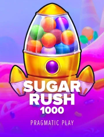 Sugar Rush 1000 from Pragmatic Play, featured in the Golden Pharaoh Casino lobby